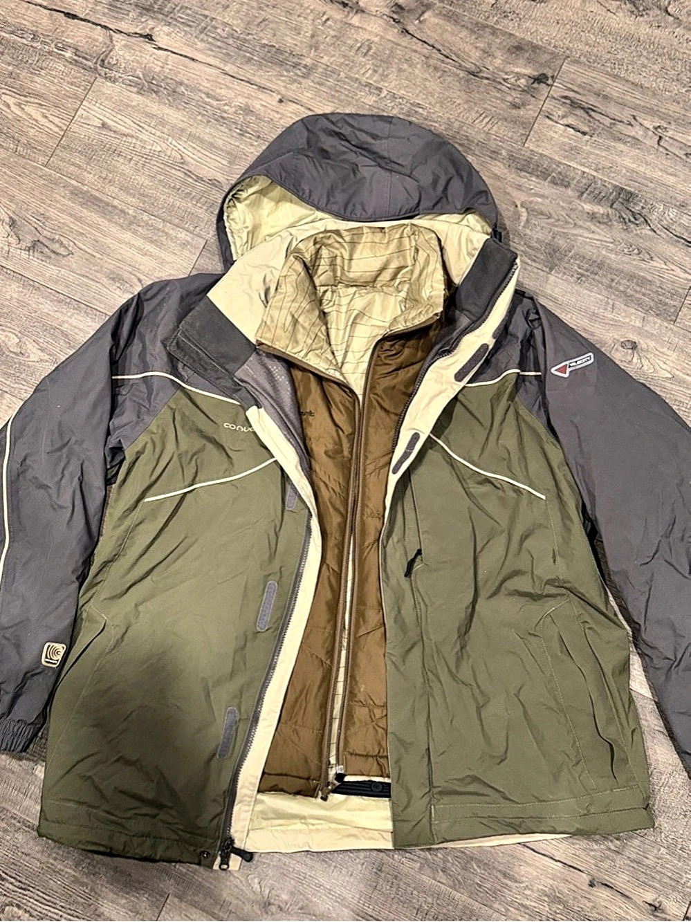 Columbia Velocity Omni-Shield 3-in-1 Interchange Jacket Omni-Shield 3-in-1